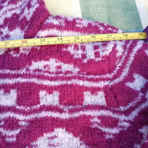 Sonoma Life Style XL Multicolored Longslvs Turtleneck Knitted Women's Sweater - Picture 2 of 5